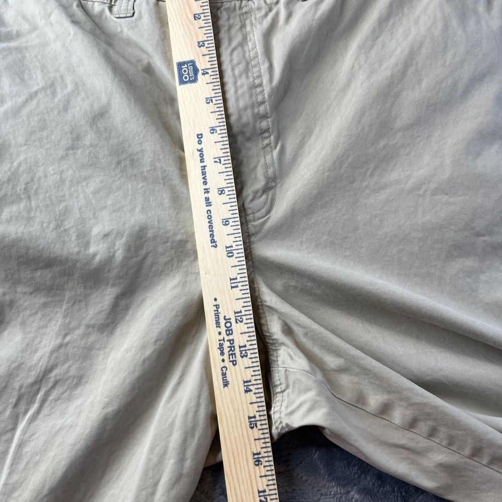 Eddie Bauer Chino Pants Mens 44 Tall Khaki Classic Fit 100% Cotton Fal 07 - Picture 7 of 9